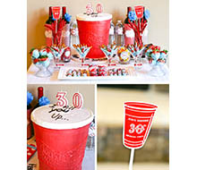 Red Solo Cup Birthday Party Printables Collection